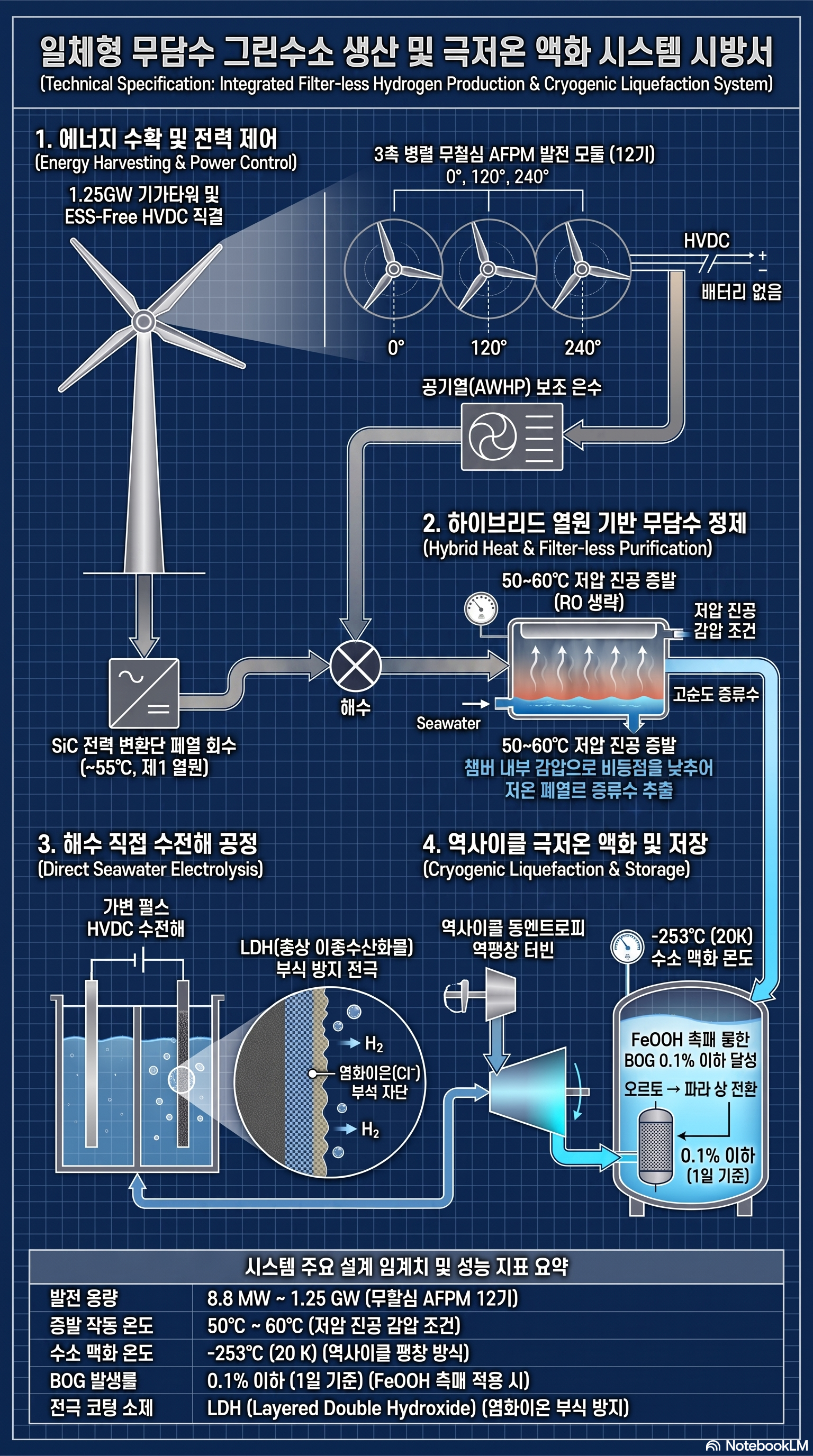 액화수소 생산 저장 시방서